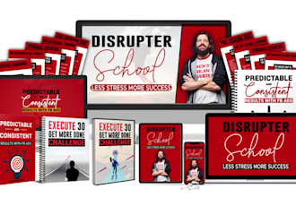 design 3d ecover mockup bundle,ebook,product box, cd, phone for an online course