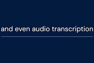 type handwritten notes or convert PDF to words or translate