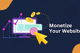 monetize your website , application and game with ads professionally