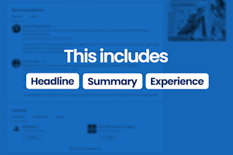 get you hired via linkedin optimisation no work for you to do