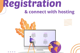 buy domain and hosting service for you