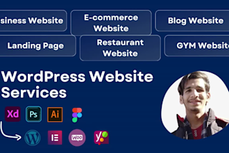 convert xd, psd, ai, figma to wordpress by using elementor