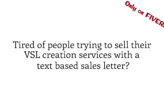 create your video sales letter with animated text
