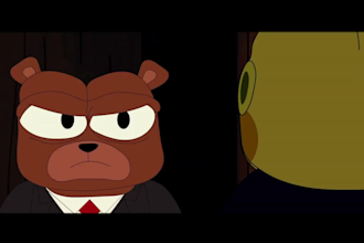 2d memecoin animation, 2d meme coin art, 2d meme animation, pepe nft video
