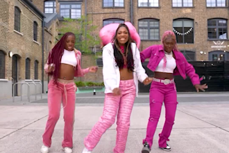create tiktok group dance, afrobeat dance, african dance, shuffle dance video