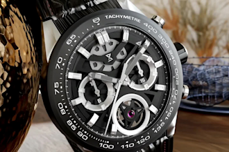 create 3d watch design, renders, and animation