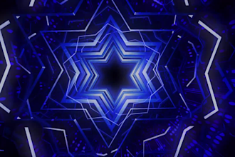 3d abstract animation vdj motion music effect visuals ambient loop abstract art
