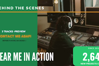 mix and master your song for a radio ready sound