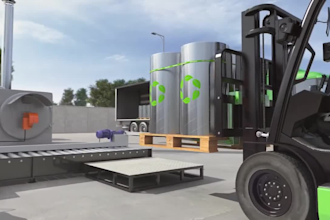 do 3d industrial animation machinery equipment construction plant animation