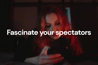 make eye catching stunning promo video ads in english or arabic
