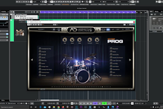 play very realistic midi drums to your song