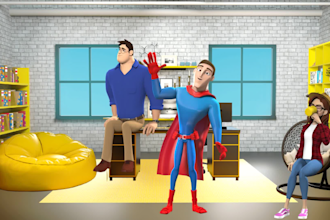 make 3d explainer video for business service facebook instagram tiktok marketing