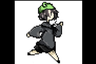 make pixel art icons, character design, game sprite and animation