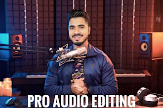 professionally edit and repair any type of audio