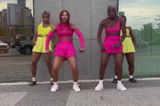 create stunning group dance, tiktok video dance choreography dance to your song