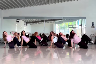 perform a trending group choreography video to boost your music