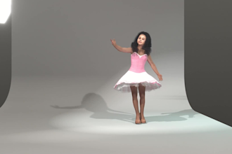 3d model realistic human characters from images