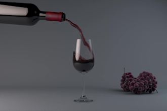 create a 3d wine animation 3d beverage animation 3d bottle design 3d wine ads