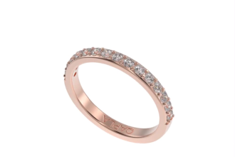 create 3d model wedding band