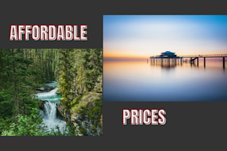 do high quality landscape editing