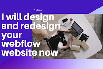 design or develop webflow website, webflow expert ,figma to webflow