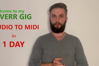 convert any audio to professional midi file