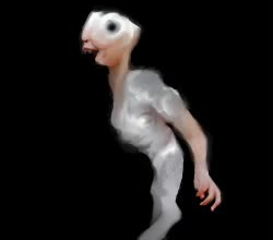 draw a creepy design for you
