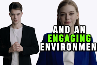 make an ai spokesperson video in 1 hour