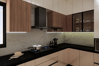 create 3d interior design and space planning concepts