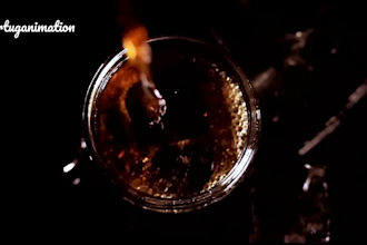do 3d product animation, liquid and water simulation, 3d can, 3d soda animation