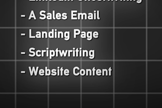 copywrite your sales page to turn visitors into buyers