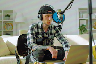 record male vocals and professionally mix your custom song or demo