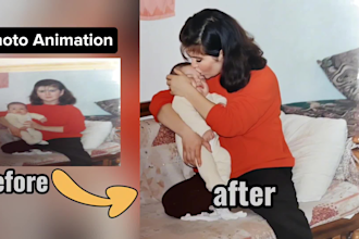 restore and animate your old photos, memorial or gift videos