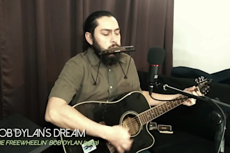 record beautiful harmonica parts for your folk song