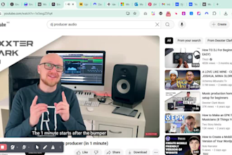 do music dj band producer, male dj drops, artist, rap producer or singer logo