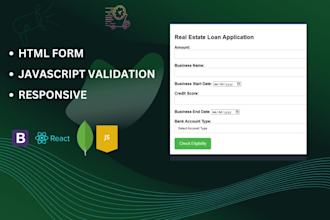 do professional forms in HTML, CSS, react and tailwind