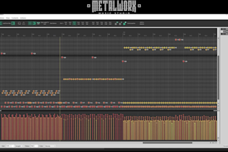program realistic and awesome midi drums for your metal songs