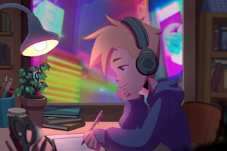 2d music video animation, 2d animation video, anime animation, cartoon animation