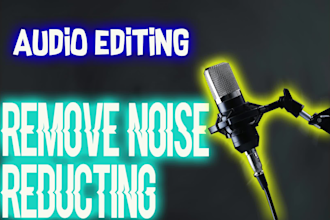 remove background any noise from audio or video file
