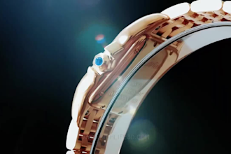 do 3d wristwatch animation design video, 3d watch modelling