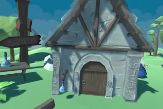 do 3d environment design in unity and blender