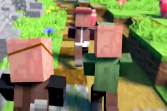 create minecraft 3d animation, minecraft animation, minecraft video