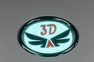 transform your logo into stunning 3d artwork with blender