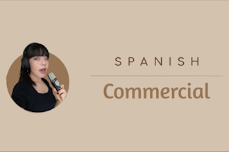 record a latin spanish voiceover, acting, funny voices and more