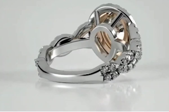 create jewelry design, photorealistic jewelry rendering and jewelry animation