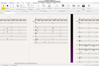 convert your score or manuscript to sheet music and midi