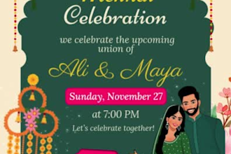 create custom creative digital invitation cards and videos for all occasions