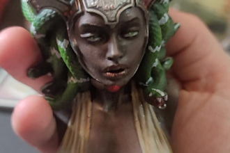 paint your large miniatures tabletop to display standard
