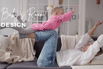 design your childs room and moodboard