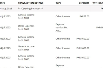 do bookkeeping on zoho books and accounting